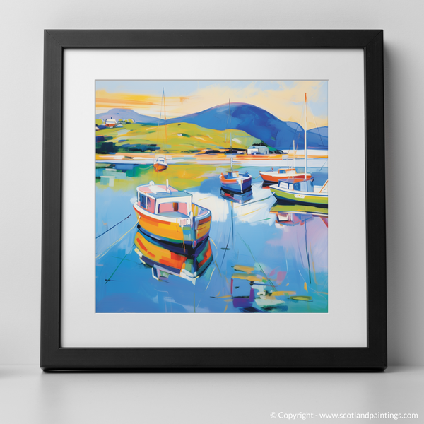 Framed version of Port Appin Harbour