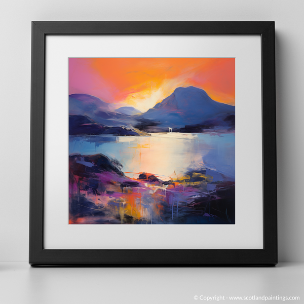 Framed version of Shieldaig Bay