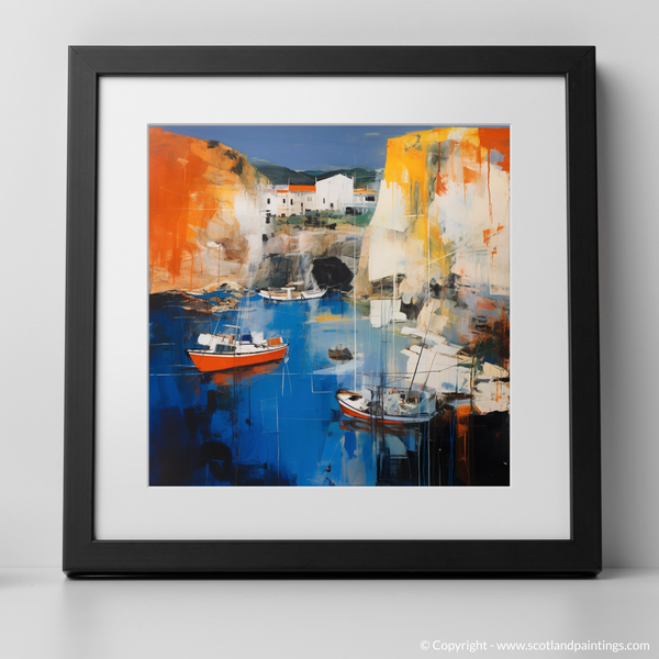 Framed version of Cove Harbour