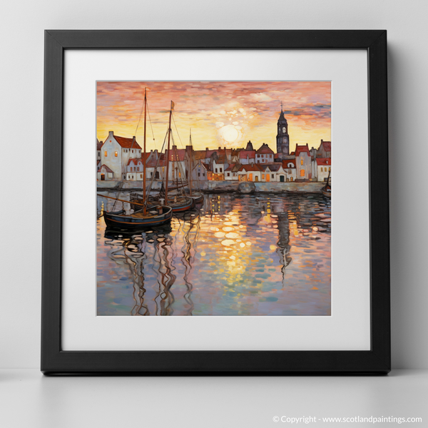 Framed version of Port Ellen Harbour