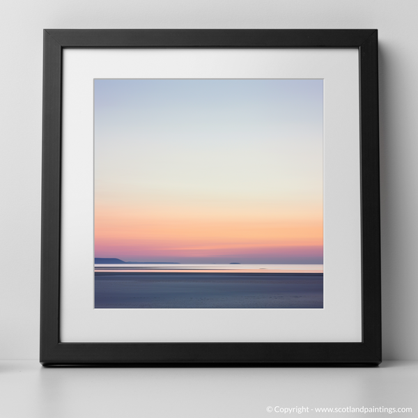 Framed version of St Cyrus Beach