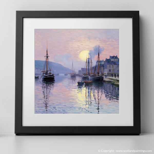 Framed version of Millport Harbour