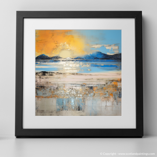 Framed version of Silver Sands of Morar