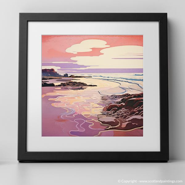 Framed version of Gullane Beach