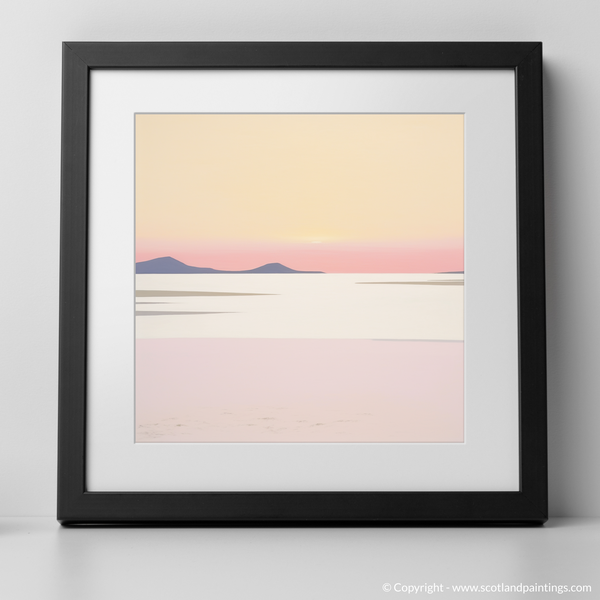 Framed version of Mellon Udrigle Beach