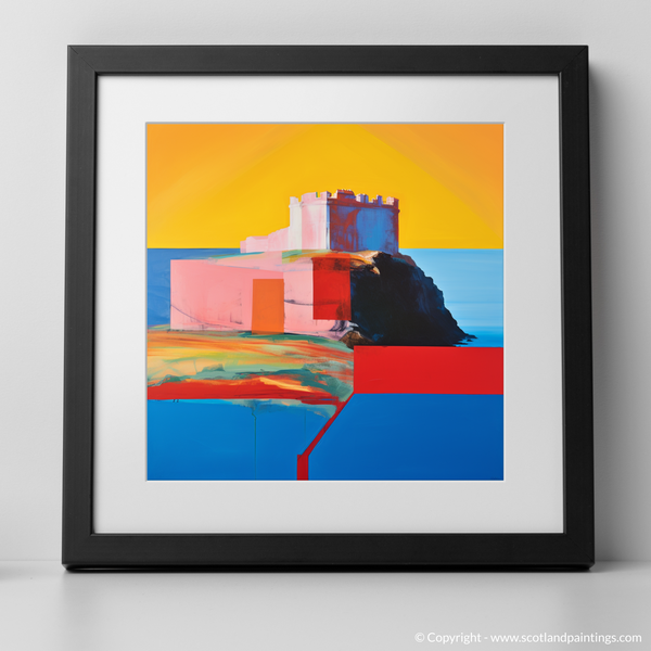 Framed version of Tantallon Castle