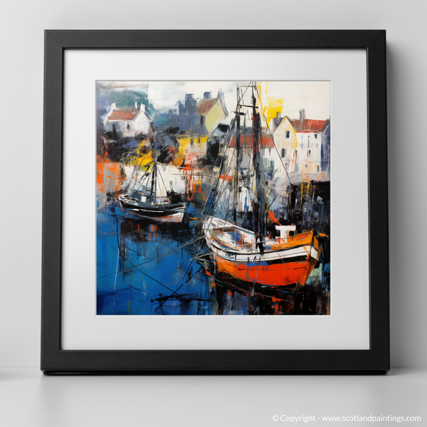 Framed version of Millport Harbour