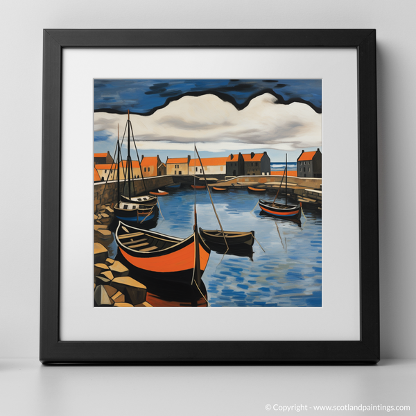 Framed version of St Monans Harbour