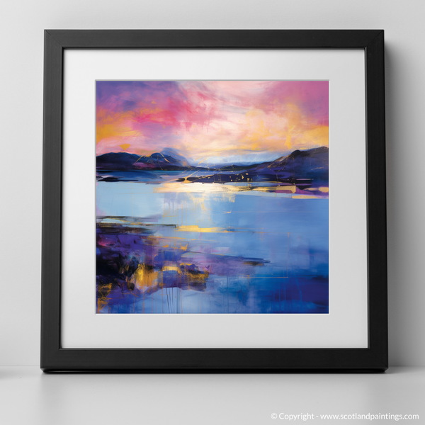 Framed version of Scourie Bay