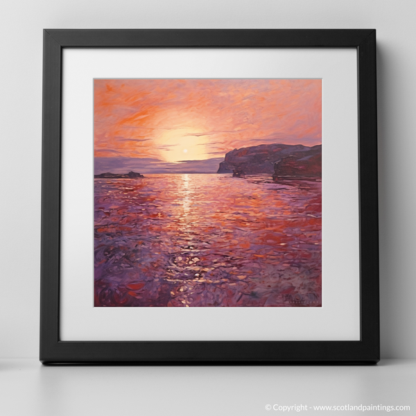 Framed version of Kiloran Bay