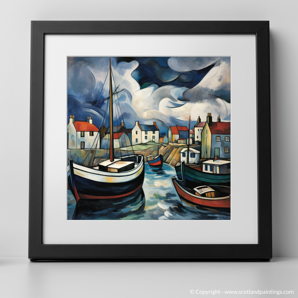 Framed version of St Monans Harbour