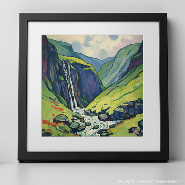 Framed version of Grey Mare's Tail