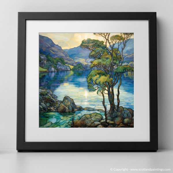 Framed version of Loch Katrine