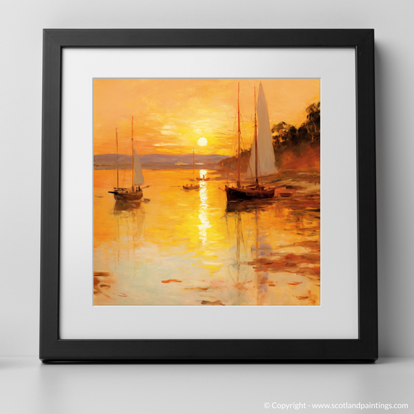 Framed version of Cove Harbour