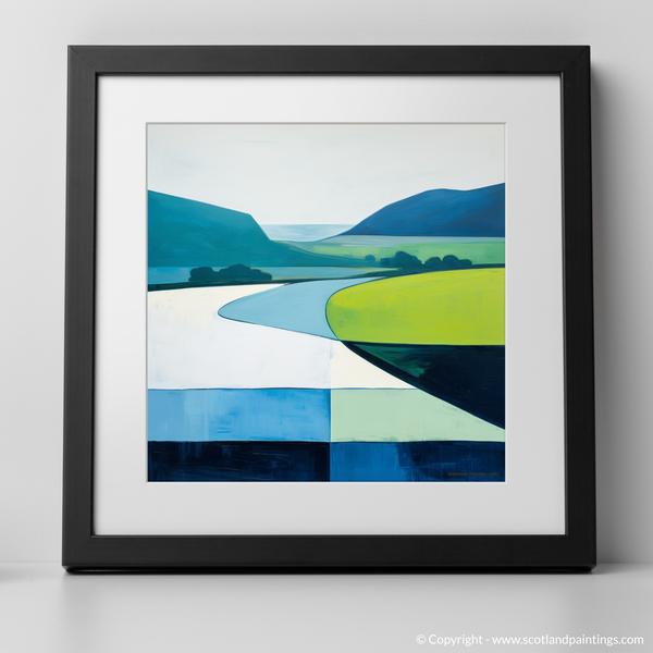 Framed version of Glen Falloch