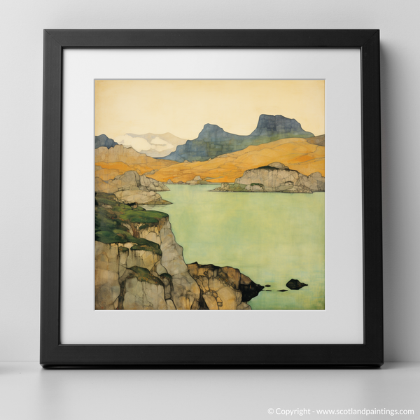 Framed version of Isle of Raasay