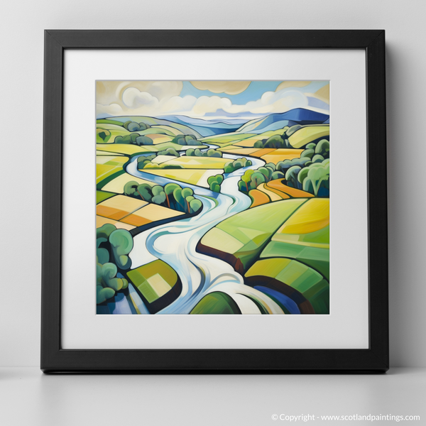 Framed version of River Deveron