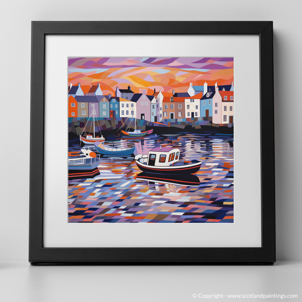 Framed version of Pittenweem Harbour