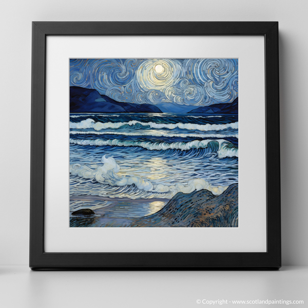 Framed version of Silver Sands of Morar