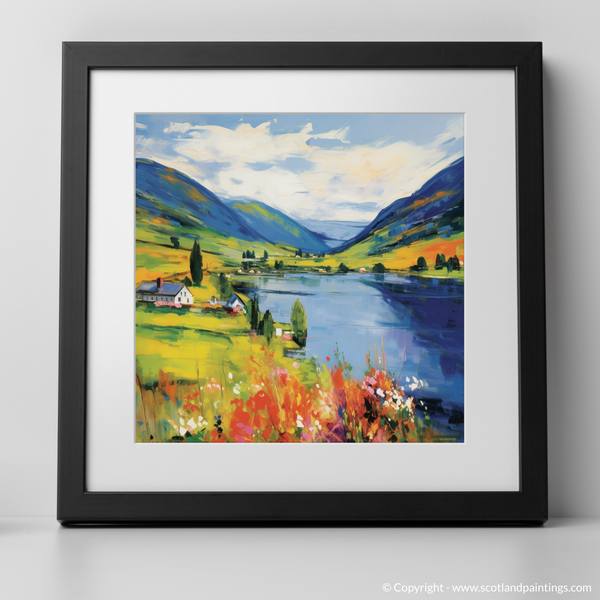 Framed version of Loch Earn