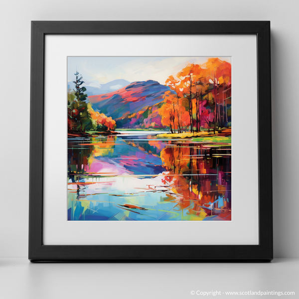 Framed version of Loch Faskally