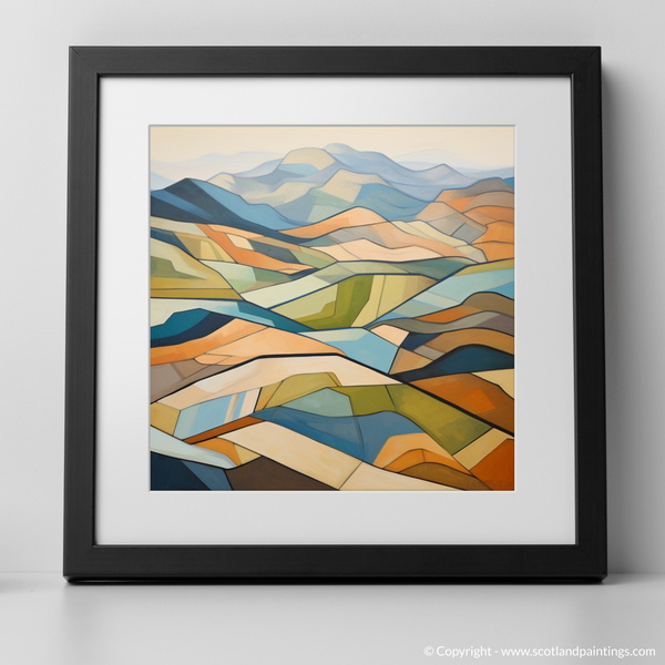 Framed version of Ben Lawers