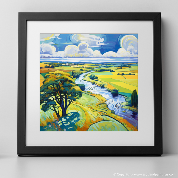 Framed version of River Deveron