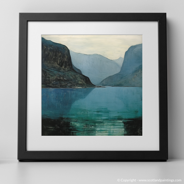 Framed version of Loch Maree