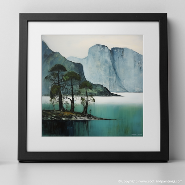 Framed version of Loch Maree