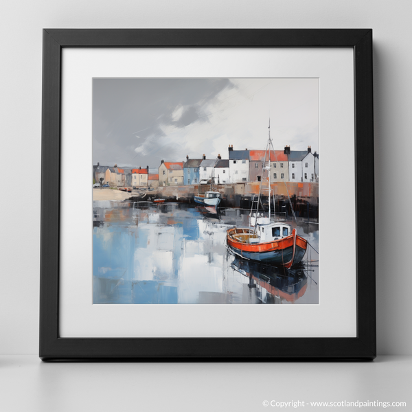 Framed version of North Berwick Harbour