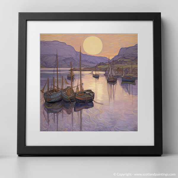 Framed version of Tayvallich Harbour