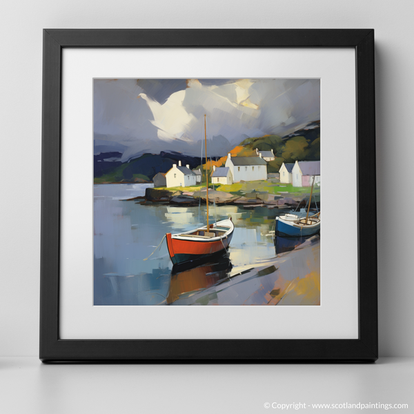 Framed version of Plockton Harbour