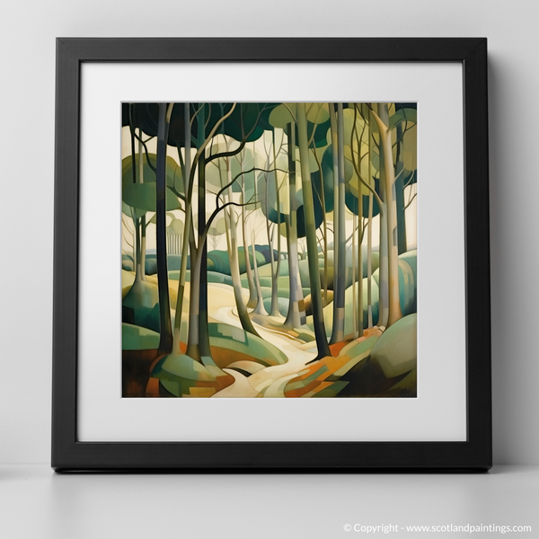 Framed version of Abernethy Forest