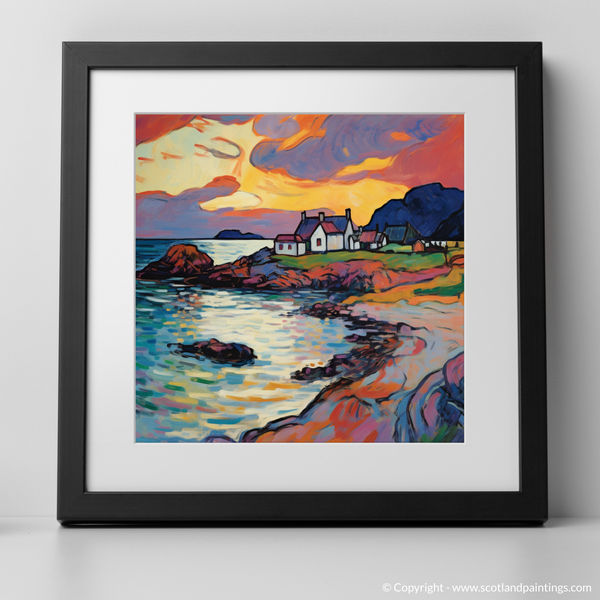 Framed version of Isle of Iona