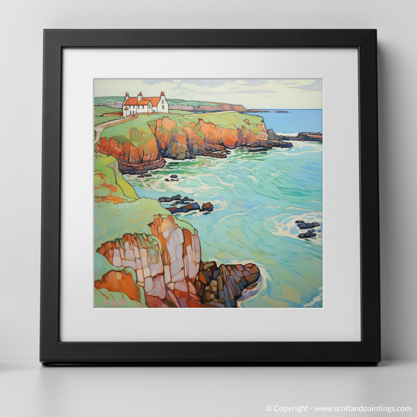 Framed version of Coldingham Bay