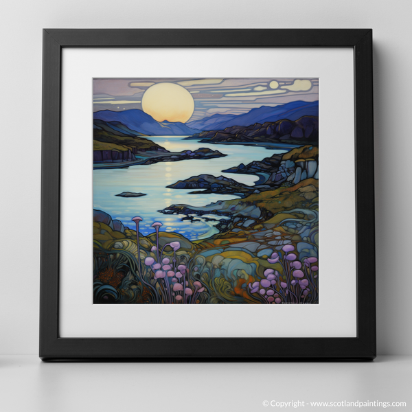 Framed version of Scourie Bay