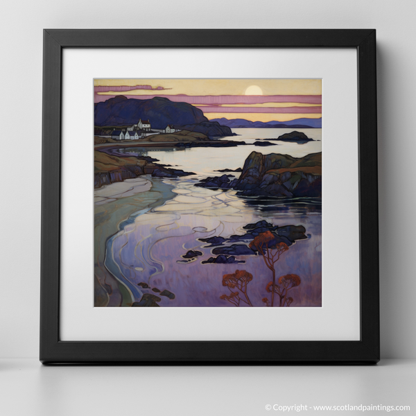 Framed version of Scourie Bay