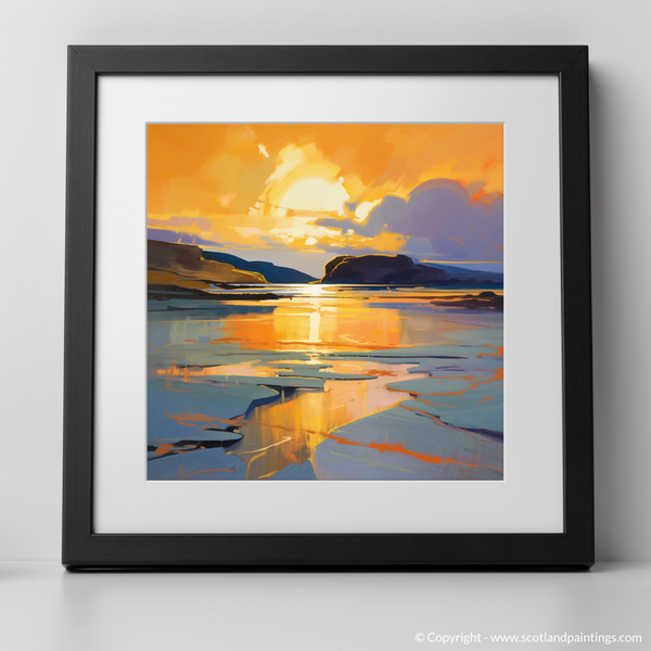 Framed version of Ardtun Bay