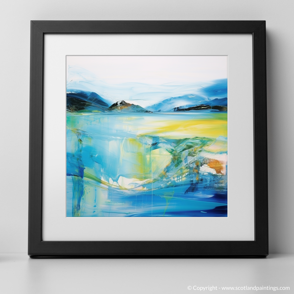 Framed version of Scourie Bay