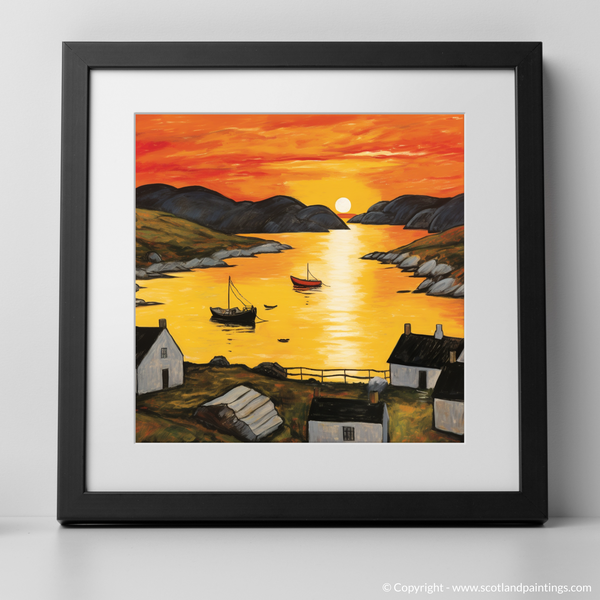 Framed version of Achmelvich Bay