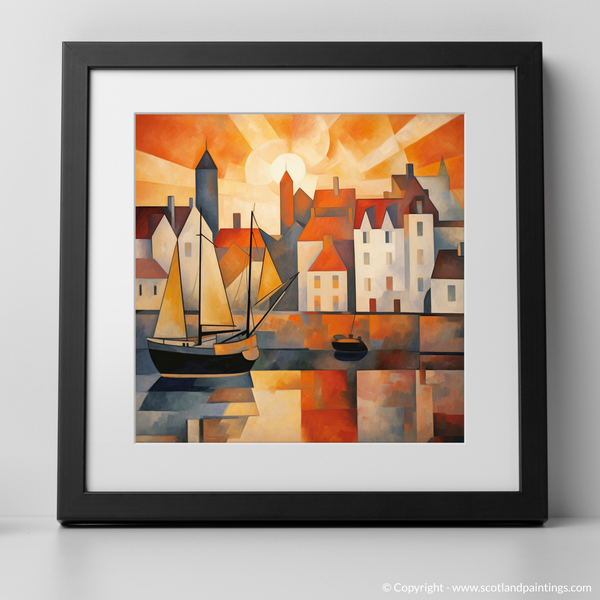 Framed version of Eyemouth Harbour