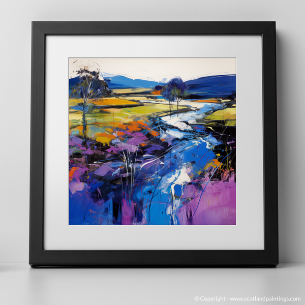 Framed version of River Esk