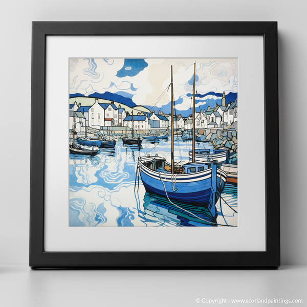 Framed version of Millport Harbour