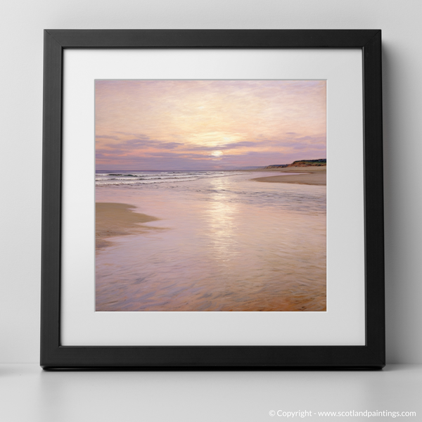 Framed version of Gullane Beach