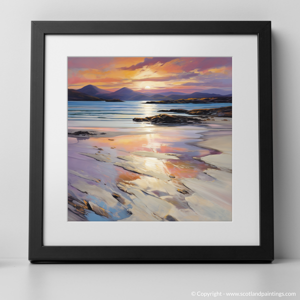 Framed version of Mellon Udrigle Beach