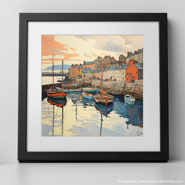 Framed version of Stonehaven Harbour