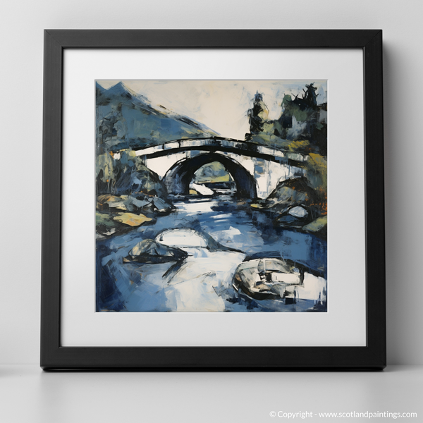 Framed version of Clachan Bridge