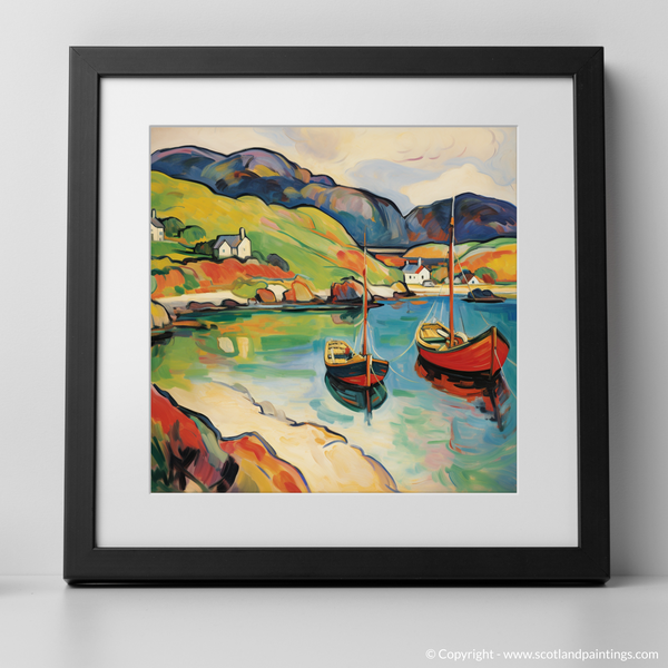 Framed version of Gairloch Harbour