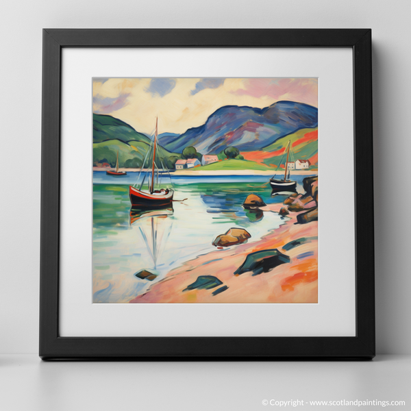 Framed version of Gairloch Harbour