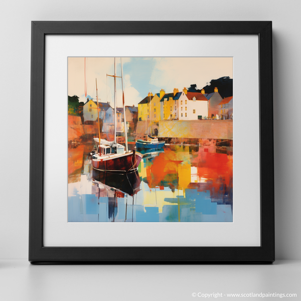 Framed version of Eyemouth Harbour